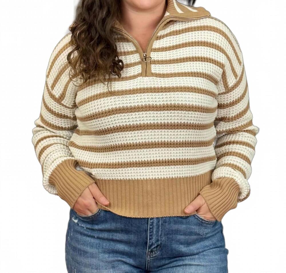 NEW SIMPLY SOUTHERN shelby sweater in latte